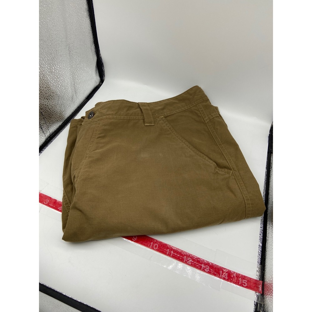 Koppen Cargo Shorts Brown Mens 38 Outdoor Hiking Lightweight Quick Dry Utility